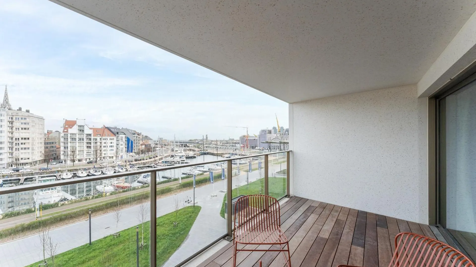 Апартаменты Sky Harbour-Luxe Met Fenomenaal Uitzicht Остенде Бельгия