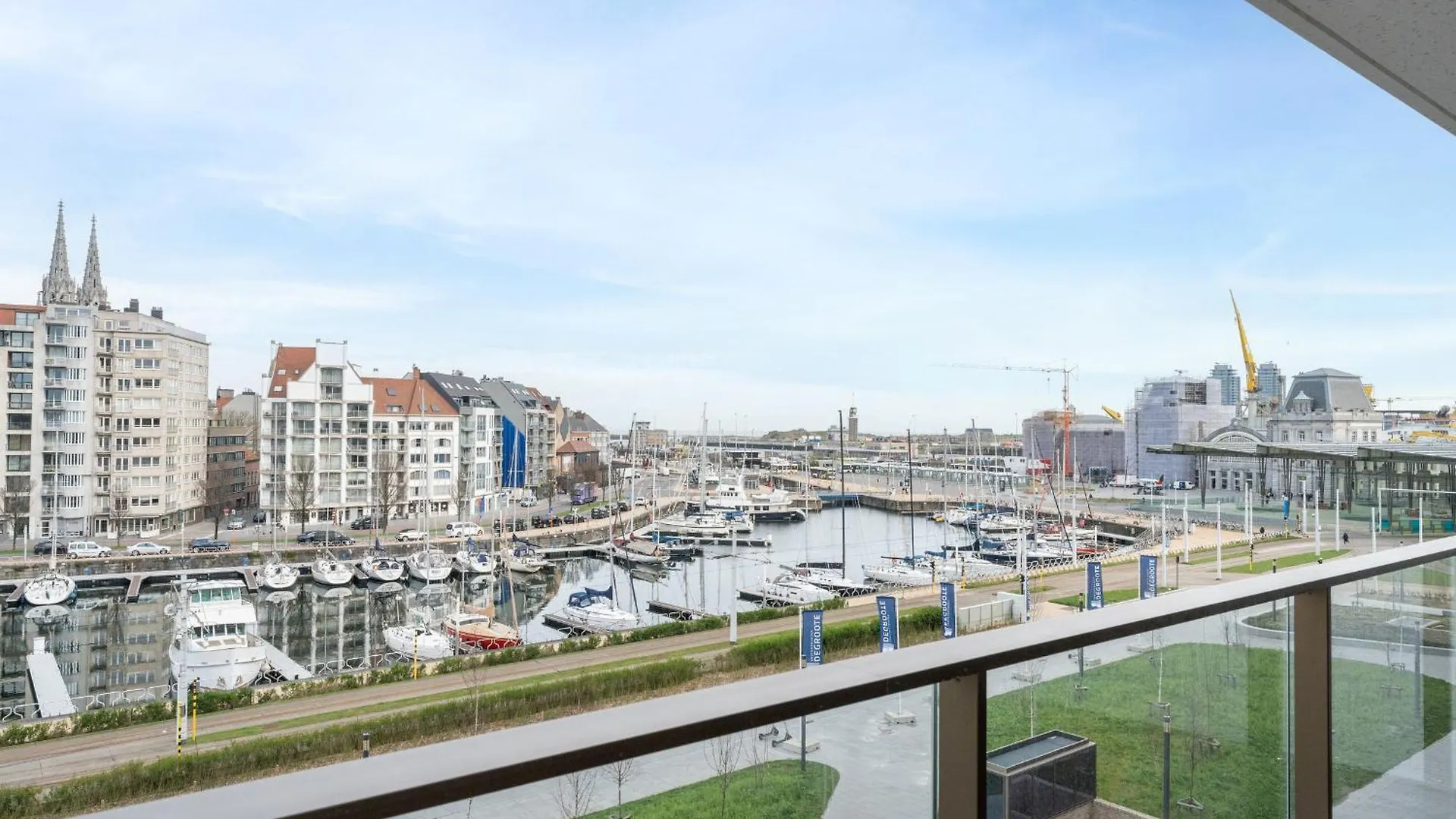 Апартаменты Sky Harbour-Luxe Met Fenomenaal Uitzicht Остенде